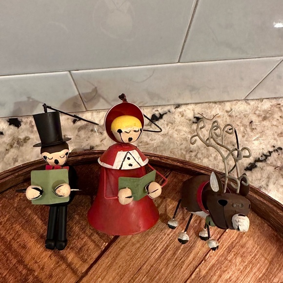 Set of 3 Midwest of Cannon Falls Vintage Jingle Bell Ornaments - Picture 2 of 5